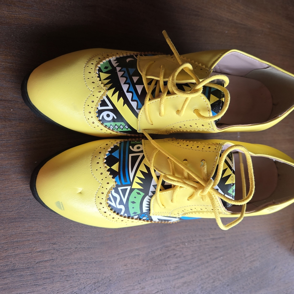 Colorful Womens Oxford Shoes